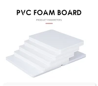 Heildsölu 12mm 15mm 18mm stíf pvc wpc froðuplata fyrir húsgögn Eldhússkápar